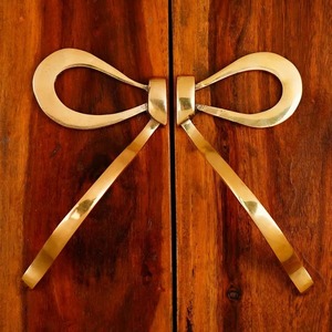 Manija de Puerta Redonda de Latón Dorado Glam, Duradera, Decoración Interior, para Sala de Estar - Product Image 3