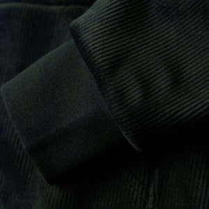 Sudadera con Capucha para Mujer, Verde Oscuro, Forro Polar, Estilo Urbano, Manga Larga, Talla Grande, Color Sólido, Transpirable, de Algodón, para Otoño - Product Image 3