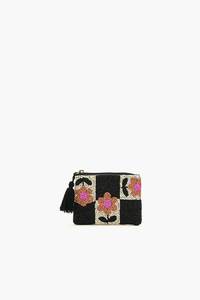 Stylish <b>Beaded</b> Coin Purse for Women Elegant Handmade Crystal Beadwork Small Fashion Pouch - Product Image 2