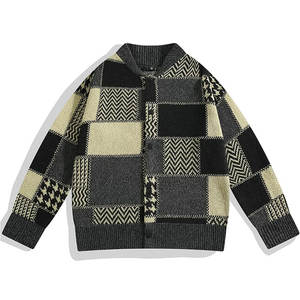 Cárdigan para Hombre, Suéter de Punto de Manga Larga, Estilo Casual, Moda Urbana, Uso Diario - Product Image 1