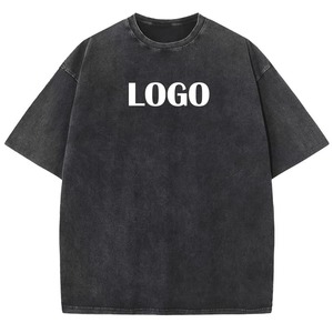 เสื้อยืดโอเวอร์ไซส์แบบยูนิเซ็กซ์สำหรับผู้ชาย ขายส่ง ผ้าถักเรียบสีพื้น รับสั่งทำพิมพ์ลายดิจิตอล โพลีเอสเตอร์/ไนลอน เนื้อผ้าหนา - Product Image 5