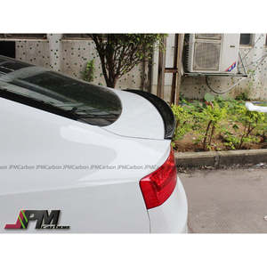 สปอยเลอร์หลังคาร์บอนไฟเบอร์สีดำทรง S ของ JPMCarbon น้ำหนัก 4 กก. สำหรับ Audi A5 S5 RS5 B9 B9.5 Sportback ปี 2018-2024 - Product Image 2