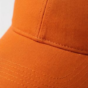 Gorra de Béisbol Naranja Lisa, Modelo A1, de Algodón Flexible, Unisex, Estilo Premium, para Hombre y Mujer - Product Image 4