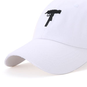 Gorra de Béisbol de Algodón con Bordado de Pistola, Unisex, Personalizable, Ajustable, Estilo Casual, Fabricación de Alta Calidad - Product Image 5