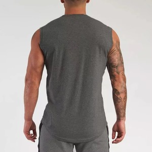 ASTURBAN WEAR Camisetas sin Mangas Deportivas para Hombre, Diseño Moderno y Elegante, Corte Ajustado, Hechas a Medida con Poliéster/Algodón a Precio de Mayoreo - Product Image 2