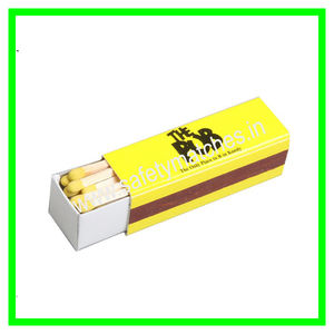 High Quality Durable Eco Friendly Long Stick Shape Promotional Brand <b>Matches</b> Classic Style Hotel Use Size 85x17x17mm Printing - Product Image 2