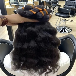 Venta al por mayor 100% extensiones de cabello virgen indio cabello liso sin procesar, cabello indio crudo - Product Image 4