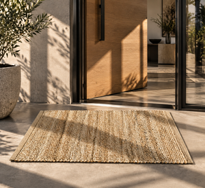 Natural Jute Eco-Friendly Pet-Friendly Low Pile Door <b>Mat</b> Woven Handmade Non Slip Entry <b>Mat</b> for Home Foyer Hallway - Product Image 5