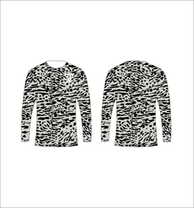 Men's custom sublimation <b>grey</b> camo long sleeve <b>T</b> <b>Shirt</b> hunting fishing athletic sports training <b>shirt</b> - Product Image 1
