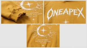 Custom Mustard <b>Yellow</b> Washed Fleece <b>Hoodie</b> <b>Men's</b> Oversized Distressed Streetwear Pullover Sweatshirt Graphic <b>Hoodie</b> - Product Image 6