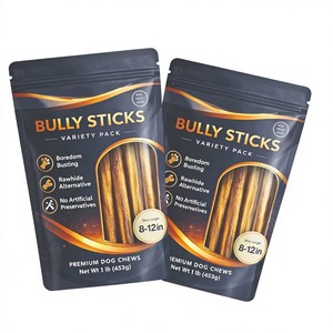 Barritas de Carne de Res Secas al Sol Naturales para Perros, Golosinas Duraderas para Masticadores Fuertes, Perros Adultos, Soporte OEM a Granel, Sin Granos - Product Image 1