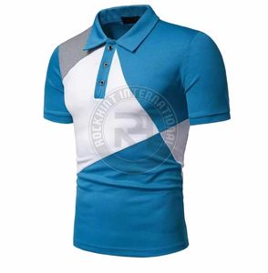 Polo en coton pour homme de qualité supérieure, léger, respirant, à manches courtes, idéal pour un usage quotidien, au bureau et en occasion décontractée - Product Image 2