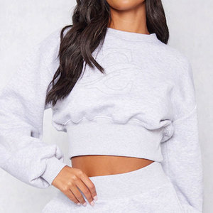 Women’s <b>Zip</b>-<b>Up</b> <b>Crop</b> Sweatshirt Lightweight Soft Pullover Long Sleeve Casual Streetwear Trendy Fashion Top - Product Image 3
