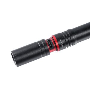 5.9 Inch <b>Rechargeable</b> Aluminum Alloy Penlight 300 Lumen 3 Lighting Modes Pocket Size Adjustable Focus IP44 Waterproof <b>Flashlight</b> - Product Image 6
