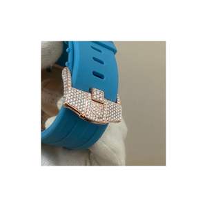 Reloj de Lujo Personalizado con Diamantes Cultivados en Laboratorio, de Acero Inoxidable, de Alta Calidad, para Hombre - Product Image 5