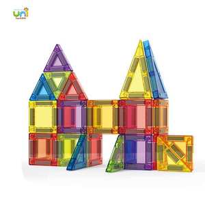 OEM Magnetic Tiles Building <b>Blocks</b> Set, STEM Educational Construction Toy for Kids, Wholesale Factory Supplier - Product Image 2