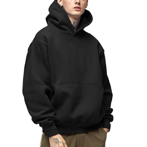 Nouveau sweat à capuche en velours surdimensionné en coton avec demi-zip et logo personnalisé OEM pour homme – Collection Hiver 2025 - Product Image 6