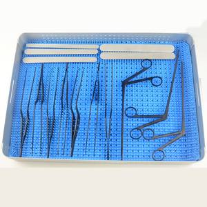 Sambrialmed International, 44 pièces, instruments de micro-chirurgie neurologique, ensemble complet, acier inoxydable allemand, Réf: SI-09-8765 CE - Product Image 4