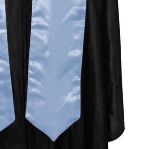 Estola de Graduación de Satén para Mujer Jack & Jill con Letras de Organización, Azul Claro, Suministro al por Mayor de Artículos Premium para Ceremonias y Eventos - Product Image 5