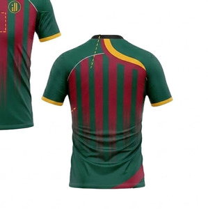 เสื้อยืดคอกว้างแขนสั้นผู้ชาย ระบายอากาศได้ดี ผลิตจากผ้าสแปนเด็กซ์/โพลีเอสเตอร์  พร้อมข้อเสนอปรับราคาพิเศษ - Product Image 3