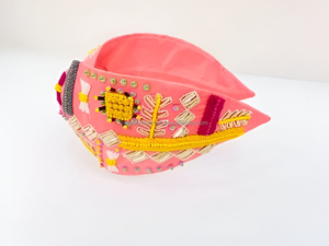 Diademas de Tela Anudada Hechas a Mano, Ligeras y Modernas para Mujeres y Niñas, Luminosas, de Alta Calidad y Duraderas, para Baby Shower, 2025 - Product Image 2