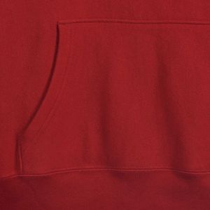Sudadera con Capucha Roja de Corte Holgado, Sudadera Informal de Forro Polar para Hombre, Prenda Superior de Manga Larga Suave y Cálida, Ropa Urbana Personalizada - Product Image 5