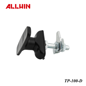 OEM ODM Black Finish Zinc Alloy Non Locking T Handle <b>Latch</b> - Product Image 2