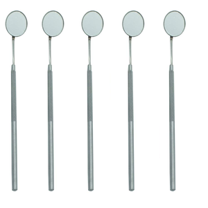 Réflecteur d'examen dentaire en acier inoxydable, instrument manuel de visualisation dentaire pour clinique dentaire, outil réutilisable pour l'inspection buccale - Product Image 4