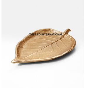 Plateaux décoratifs multifonctionnels en aluminium personnalisés, couleur sur mesure, forme créative - Plats de service haut de gamme très demandés - Product Image 1