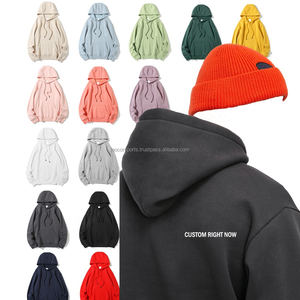Sudaderas con capucha de tela suave personalizadas de fábrica al por mayor espacios en blanco de sublimación informales transpirables con cuello con capucha servicio privado OEM ODM - Product Image 2