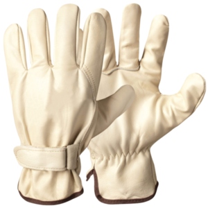 Comfortable Winter Work Wear <b>Driver</b> <b>Gloves</b> Reflective Safety Construction Garden Cowhide Grain Leather <b>Gloves</b> General Purpose - Product Image 1