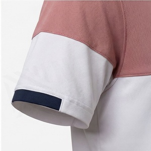 เสื้อโปโลผู้ชายไซส์ใหญ่ ผ้าฝ้าย ออกแบบเองได้ สีสันตัดกัน สำหรับฤดูร้อน เล่นกีฬา ระบายอากาศดี เหมาะสำหรับออกกำลังกายที่ยิม - Product Image 6