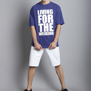 เสื้อยืดผู้ชาย 250 GSM ผ้าถักทรงโอเวอร์ไซส์ ใส่สบายในฤดูร้อน ผ้าฝ้าย 100% แขนสั้น ระบายอากาศได้ดี พิมพ์ลาย แห้งเร็ว สไตล์สตรีทแวร์  ลายพิมพ์ด้านหน้าแบบพัฟฟ์สั่งทำพิเศษ - Product Image 2