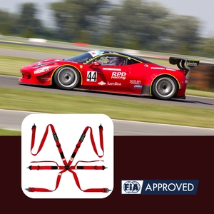 Arnés de Carreras de Alto Rendimiento TBRACING FIA 8853 2016 OEM ODM Venta al por Mayor Ajuste Ergonómico y Sistema de Ajuste Seguro - Product Image 1