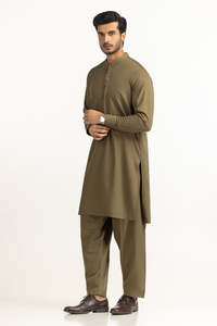 Costume élégant pour homme Salwar Kameez, vêtements indiens et pakistanais, vêtements traditionnels modernes en coton - Product Image 4