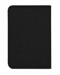 Étui simple en jute noir avec surpiqûres diagonales pour la protection et la durabilité - Product Image 5