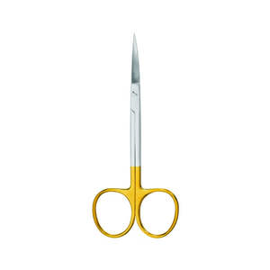 Tijeras Iris Manuales de Acero Inoxidable de Alta Calidad - Tamaños y Colores Personalizados, Certificación CE, Instrumentos Quirúrgicos Médicos de Clase I - Product Image 1