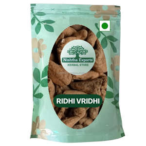 Habenaria Intermedia Ridhi Vridhi Root Habenaria Vriddhi Thumma Ridhi Vridhi Jadd Dried Raw Herbs Plant <b>Extract</b> Herbal Product - Product Image 2