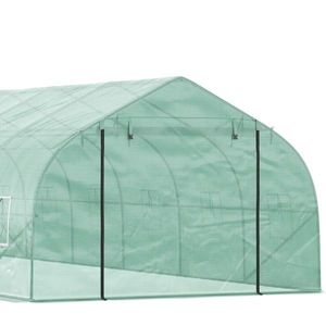 26x10x7 ft Green Walk-In Garden Greenhouse Product Category Greenhouses & Rooms - Product Image 4
