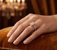 Bague de fiançailles classique en platine avec diamant de laboratoire taille émeraude de 1,488 carats