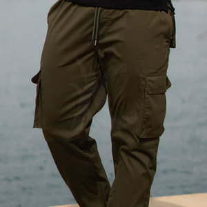 Pantalones Cargo para Hombre de Alta Calidad, a la Moda, Corte Ajustado, Secado Rápido, Cómodos, Transpirables e Informales - Product Image 3