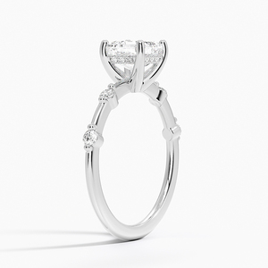 SOJ <b>Ring</b> 011 Asscher Cut 925 Silver Aimee Hidden Halo Diamond Engagement <b>Ring</b> 2ct D Color VVS1 Moissanite GRA Certified <b>Ring</b> - Product Image 2