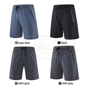 Pantalones Cortos Deportivos para Hombre, de Secado Rápido, Cintura Elástica, para Uso Casual al Aire Libre, Impresión por Sublimación, 100% Poliéster - Product Image 4