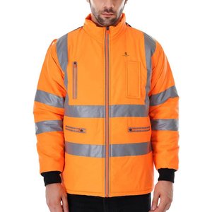 Chaqueta de Seguridad de Alta Visibilidad para Invierno, Impermeable, Reflectante, para Trabajo, Construcción, Resistente al Viento, para Hombre, 2026 - Product Image 5