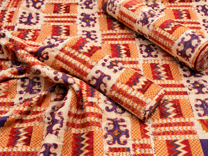 Embroidered Seersucker Fabric Woven Polyester Cotton Patterned Textile for <b>Wedding</b> Apparel Uniform Use - Product Image 4