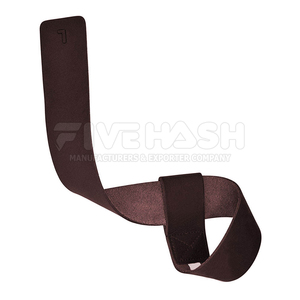 Premium Leather <b>Lifting</b> <b>Straps</b> Strong Grip Gym <b>Straps</b> <b>For</b> Heavy Weight Training And Powerlifting - Product Image 3