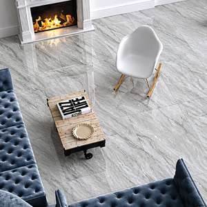 Modern Glossy Porcelain Tiles 600x1200mm Solid Texture Polished Anti-Slip Interior Living Room Kitchen Villa Hotel Adhesive - Product Image 1
