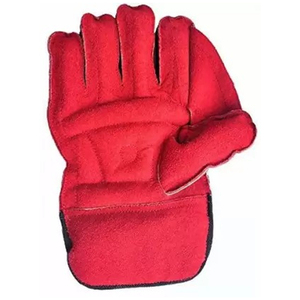 Guantes de críquet Diamond Rubber Matrix para guardameta, con protección de palma resistente a la abrasión y construcción de cuero completo. - Product Image 4