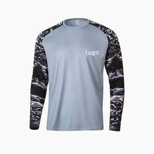 Camisas de Pesca de Manga Larga para Hombre, Personalizadas al por Mayor de Fábrica, Impermeables, Transpirables, de Secado Rápido, UPF 50+ - Product Image 1