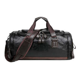 Bolsa de Viaje de Cuero de Alta Calidad Unisex NESTA SPORTS, Bolso de Mano Tipo Duffel, Bolso Grande Informal para Fin de Semana, para Viajes y Negocios - Product Image 5